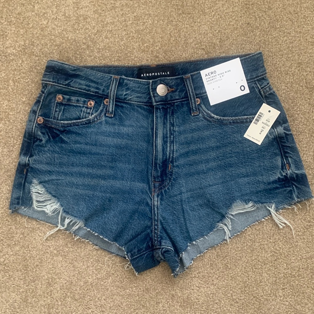 NWT Vintage High Rise Shorty